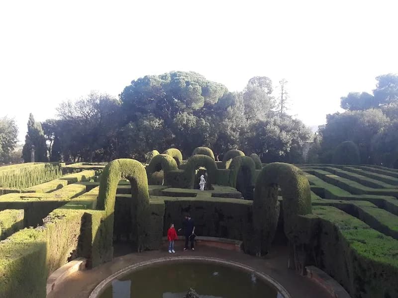 Parc del Laberint d'Horta city park in Barcelona, CT