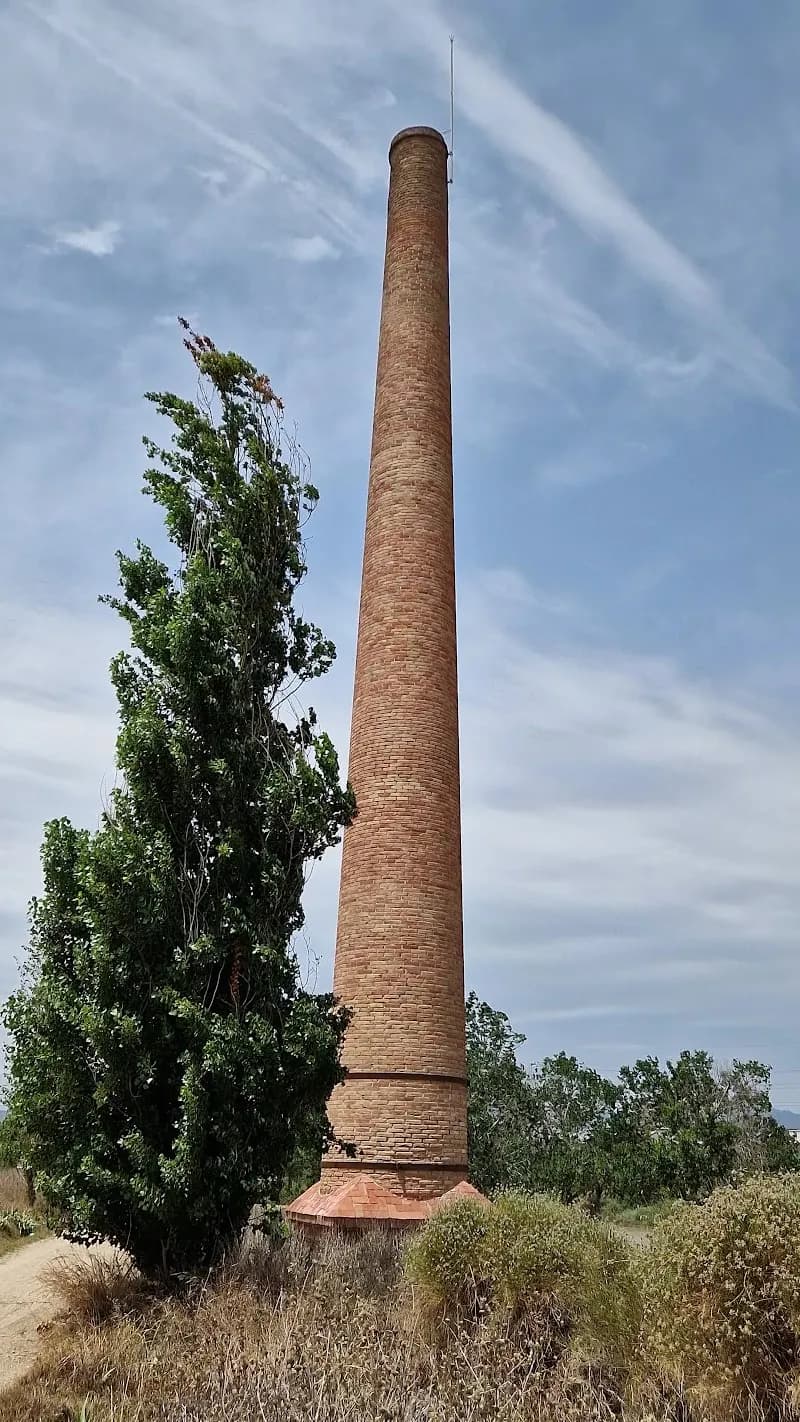 View of Parc del Riu Llobregat in Corbera de Llobregat, CT