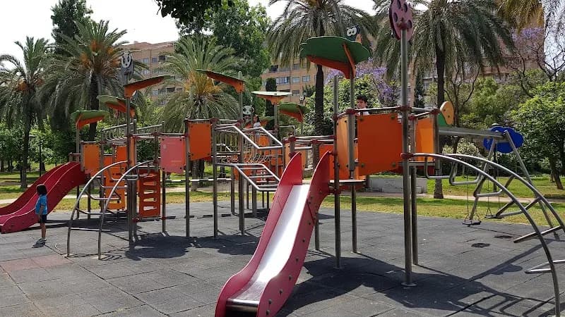 View of Parc del Riu in Valencia, VC