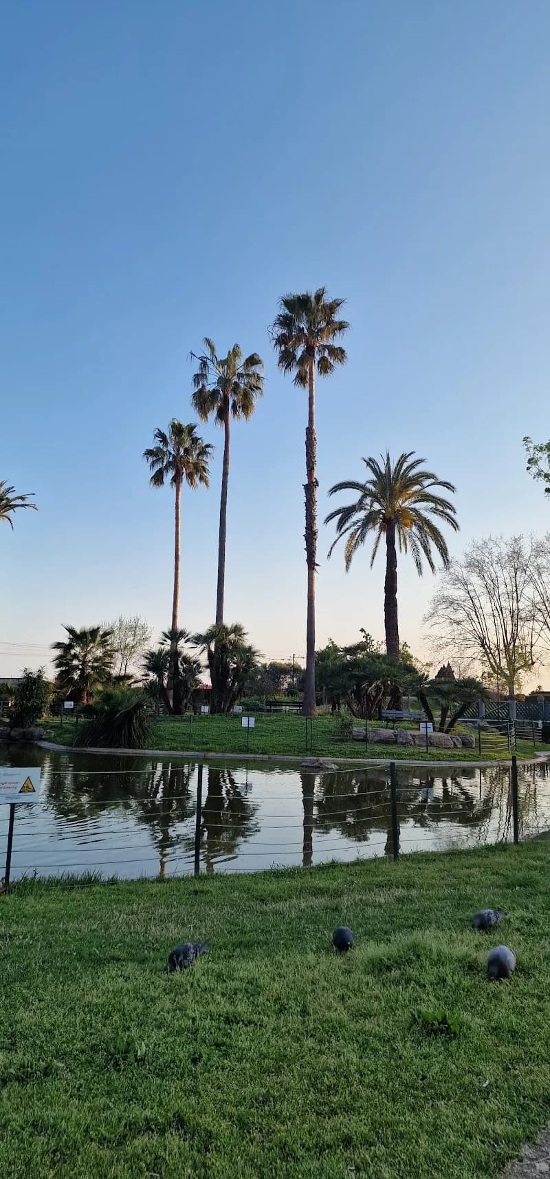 View of Parc Exflora in Antibes, PACA