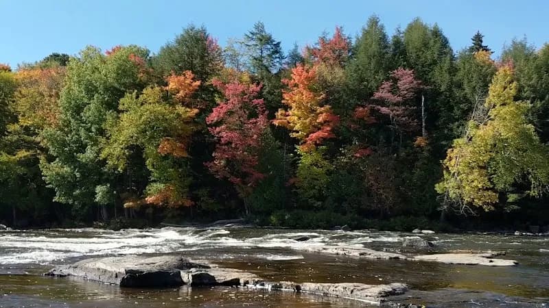 View of Parc régional de la Rivière-du-Nord in Blainville, QC