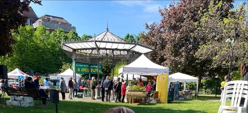 View of Parco Borromeo in Peschiera Borromeo, Lombardy
