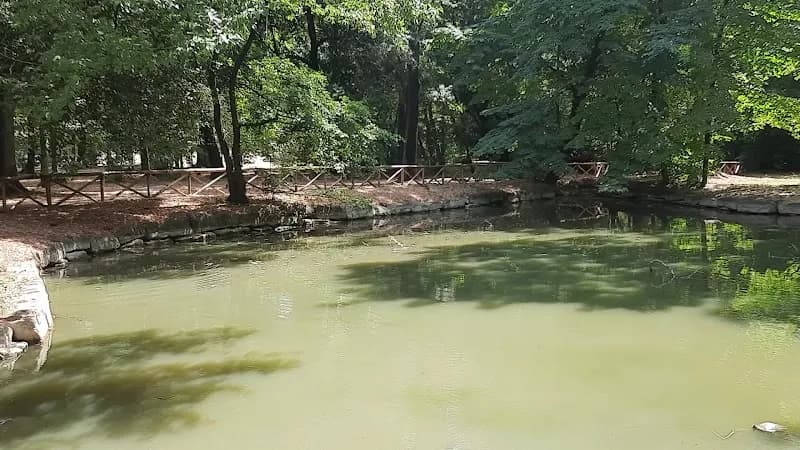 View of Parco del Neto in Sesto Fiorentino, Tuscany