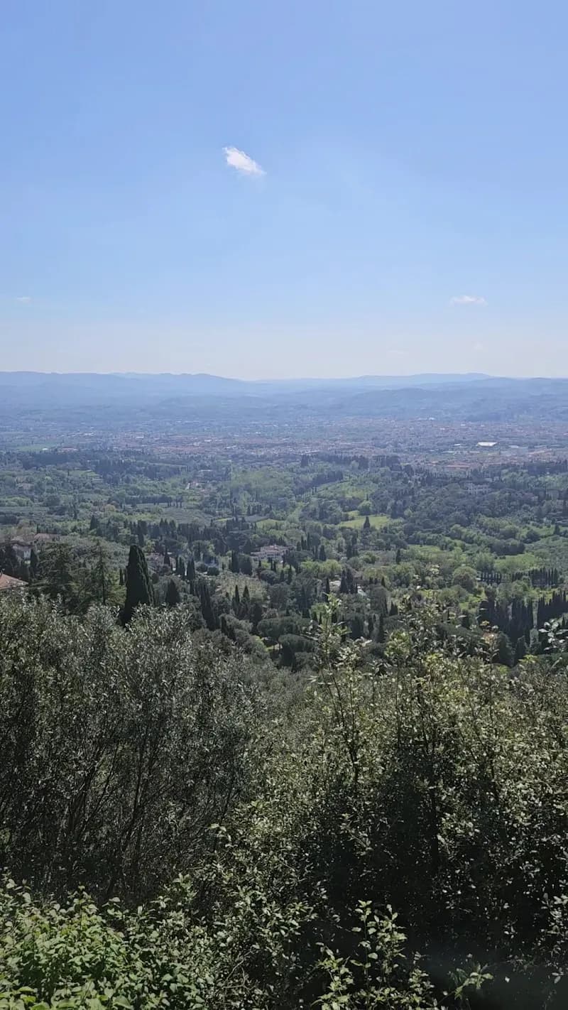 View of Parco della Rimembranza in San Casciano in Val di Pesa, Tuscany