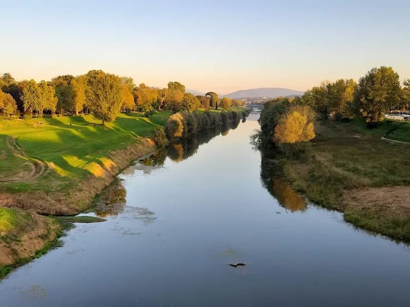 View of Parco delle Cascine in Florence, TC