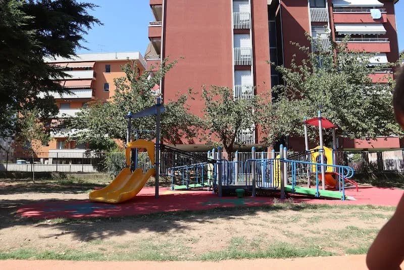 View of Parco e Sede dell'Ass. Naz. Bersaglieri in Abbiategrasso, Lombardy