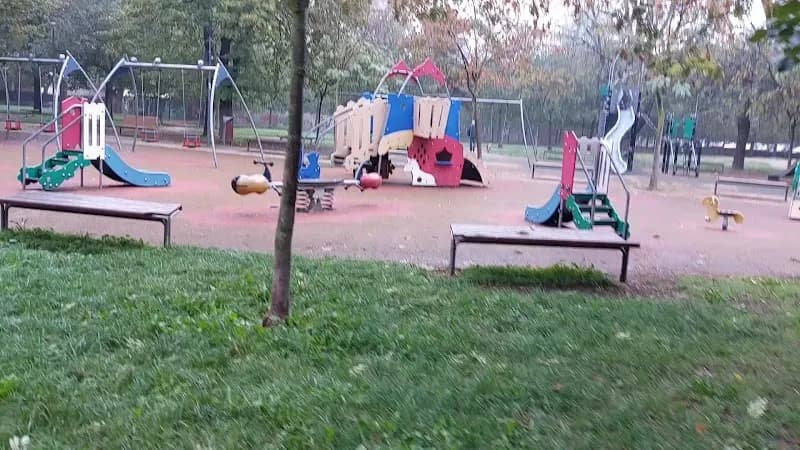 View of Parco Enrico Mattei in Pero, Lombardy