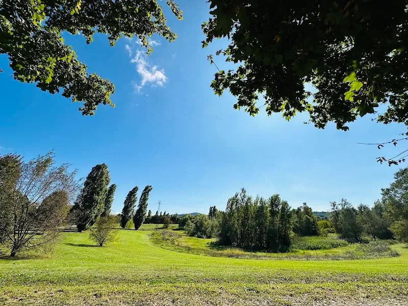 View of Parco Fluviale "Di là d'Arno" in Capraia e Limite, Tuscany