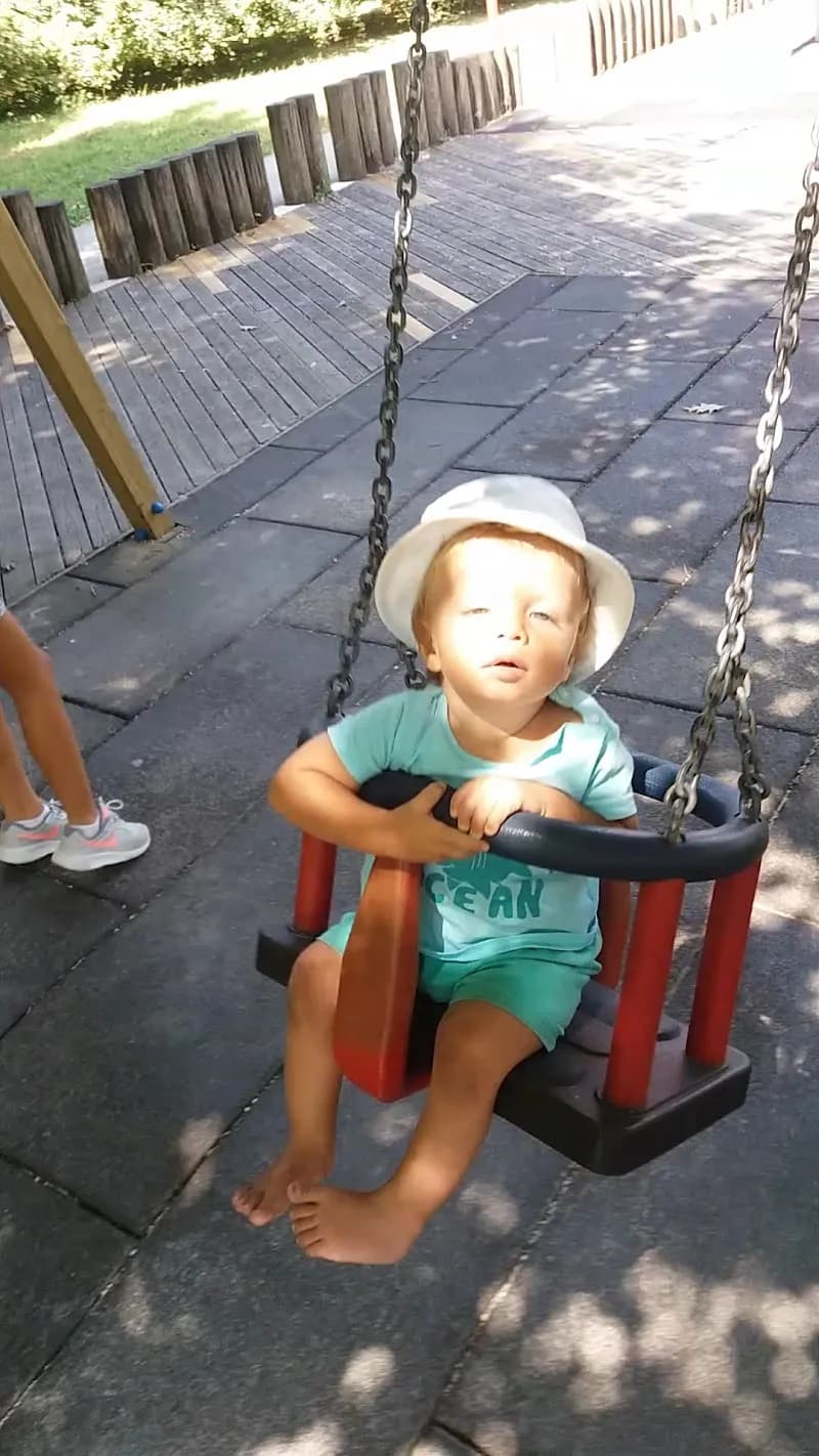 View of Parco Gianni Rodari in Chirignago, VE