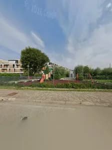 View of Parco giochi via Roggia Bartolomea in Assago, Lombardy