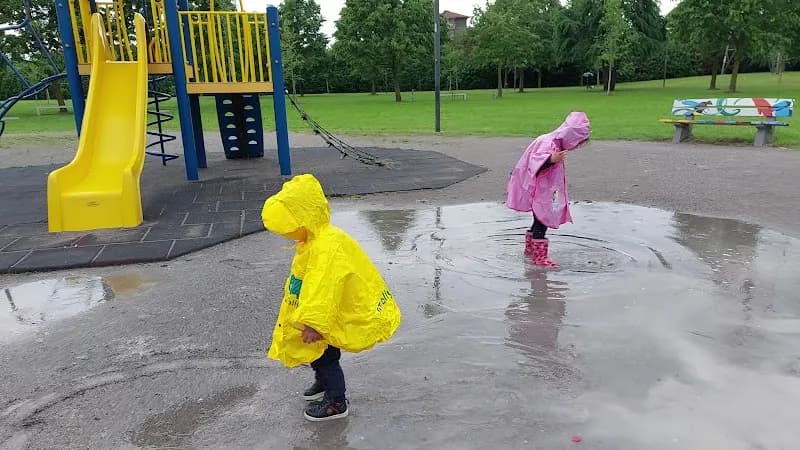 View of Parco Giorgio Perlasca in Bovisio-Masciago, Lombardy