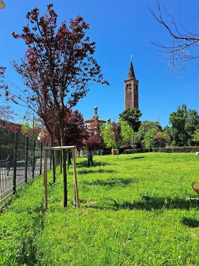 View of Parco Giovanni Paolo II in Milan, LM