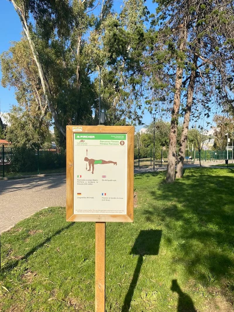View of Parco Yuri Spigarelli in Civitavecchia, Lazio