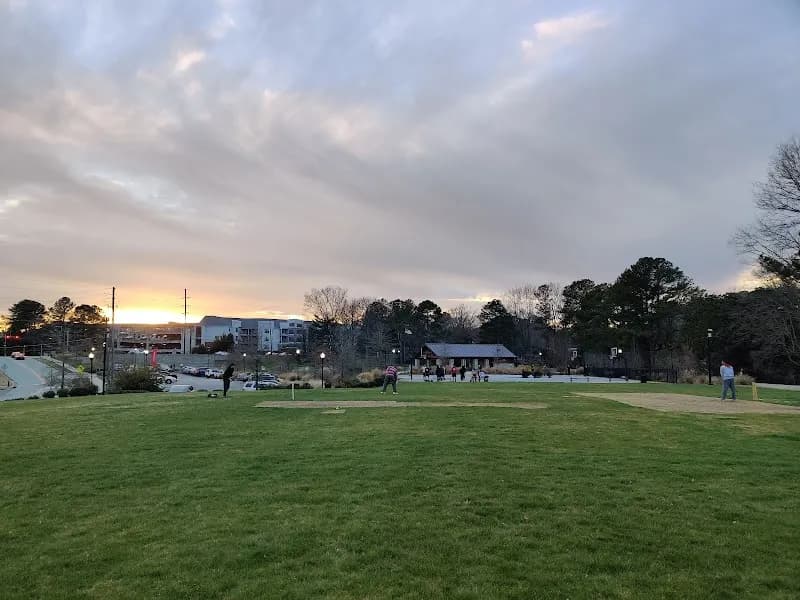 View of Park at Pernoshal Court in Dunwoody, GA