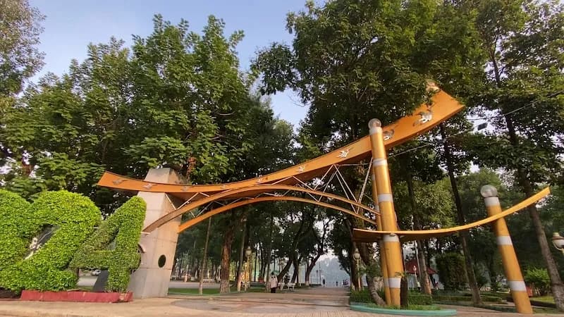 View of Park Bien Hung in Dong Nai, HCMC
