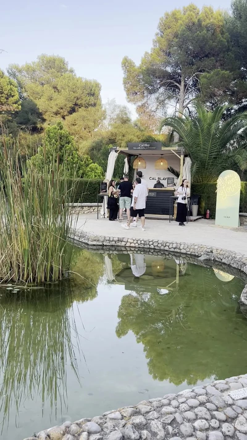 View of Park Terramar in Sitges, CT