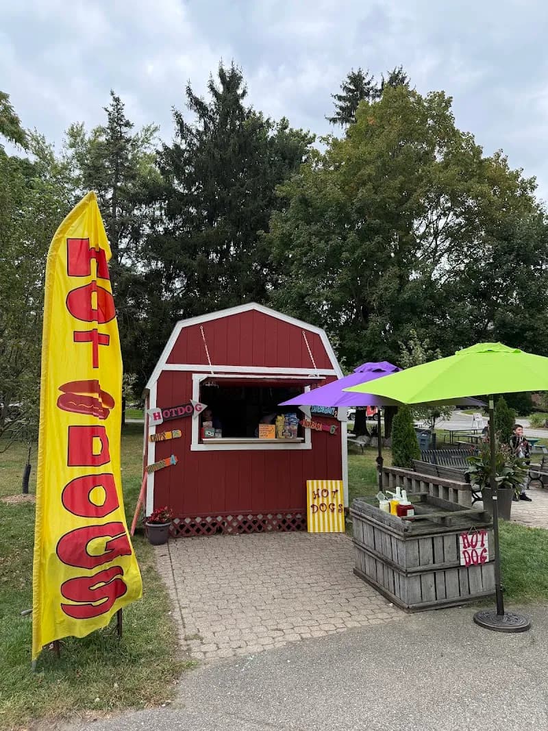View of Parmenter's Northville Cider Mill in Northville, MI