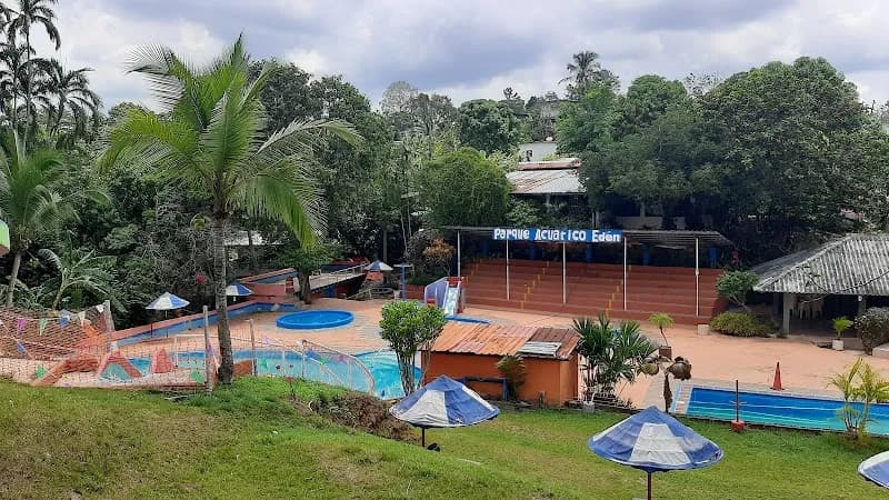 View of Parque Acuático Edén in Arraiján, PA