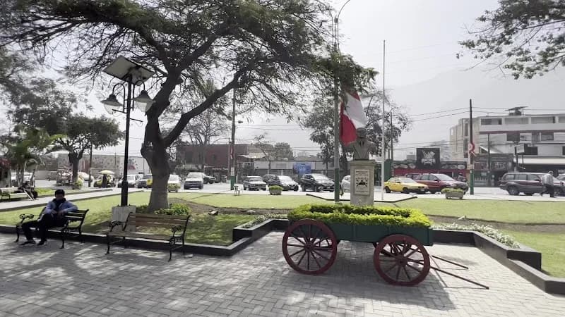 View of Parque Central de Chaclacayo in Chaclacayo, Lima