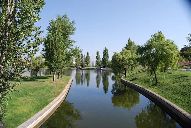 Parque Central park in Tres Cantos, Madrid