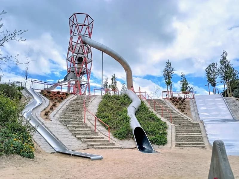 Parque Ciudad de los Niños playground in Tres Cantos, Madrid