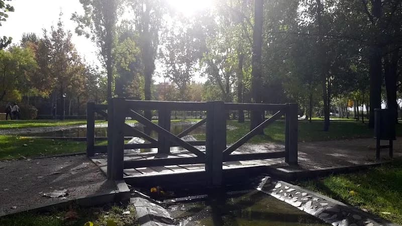 View of Parque Consuegra in Fuenlabrada, Madrid