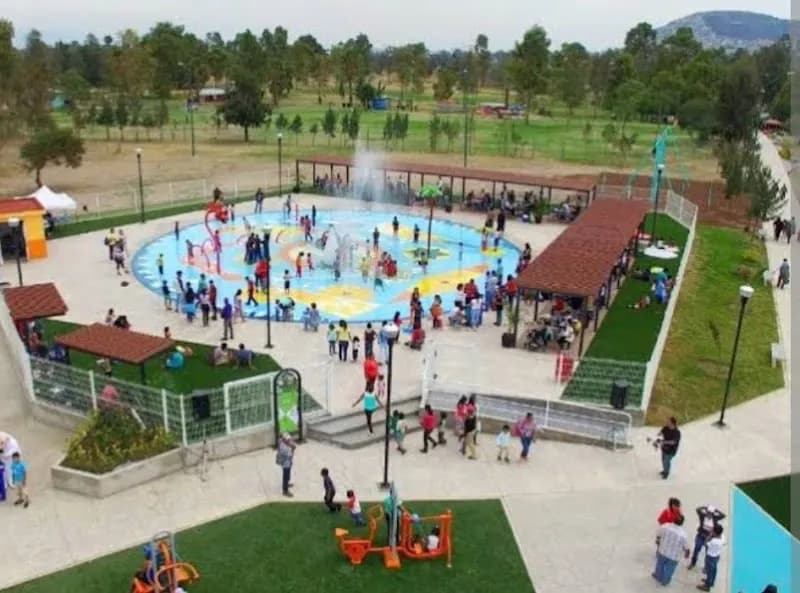 View of Parque Cuitláhuac in Iztapalapa, CDMX