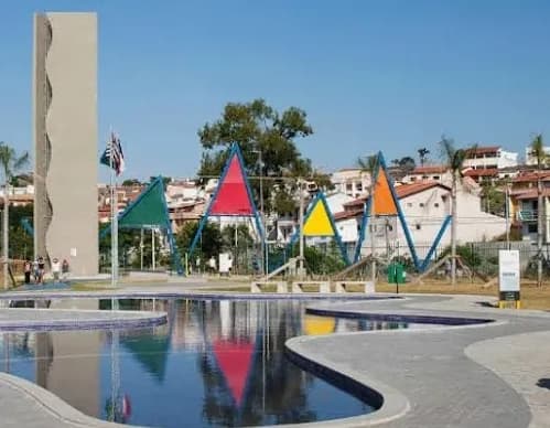 View of Parque da Cidade in Mogi das Cruzes, SP