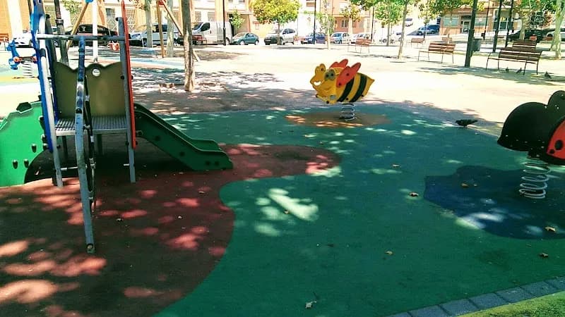 View of Parque de la Paz in Ontinyent, V