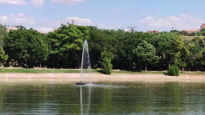 View of Parque Enrique Tierno Galván in Madrid, MD