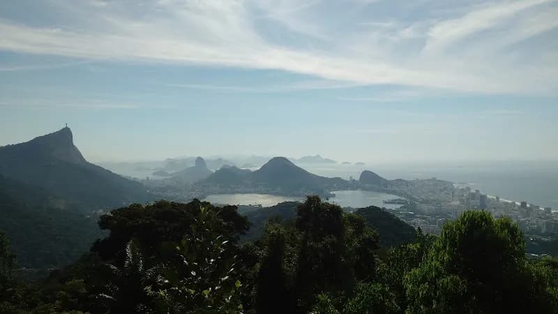 View of Parque Florestal da Tijuca in Rio de Janeiro, RJ