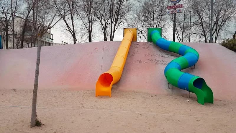 View of Parque Gran Tobogán in Rivas-Vaciamadrid, Madrid