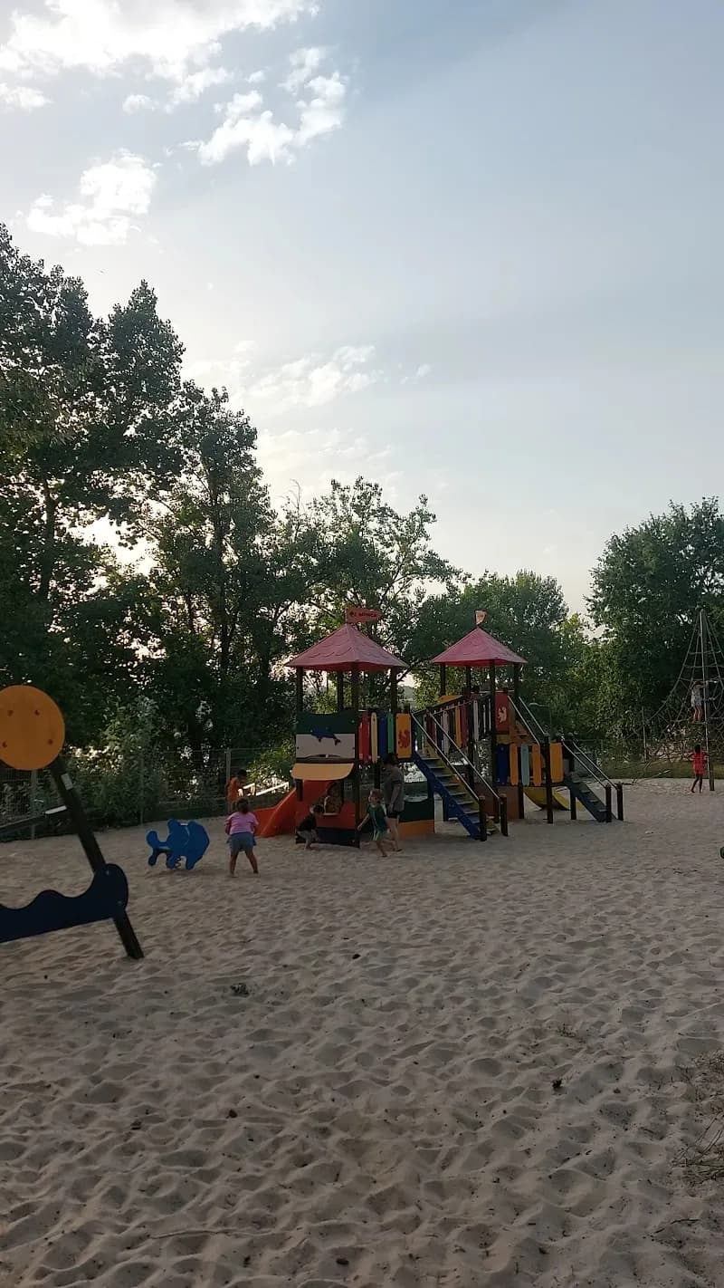 View of Parque Infantil de Ribeira de Abade in Maia, Porto
