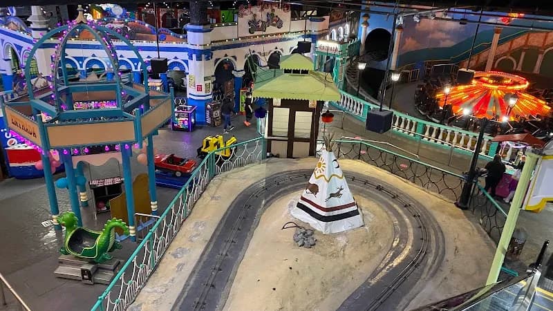 View of Parque Infantil Los Reyes in Cuautitlán, Edomex