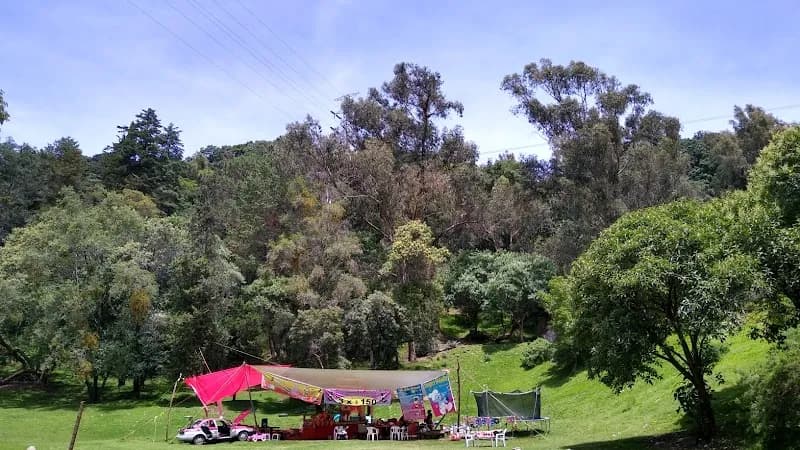 View of Parque La Magdalena in La Magdalena Contreras, CDMX