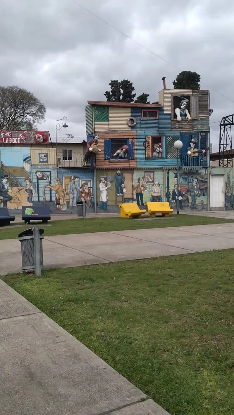 View of Parque Lezama in La Boca, BA