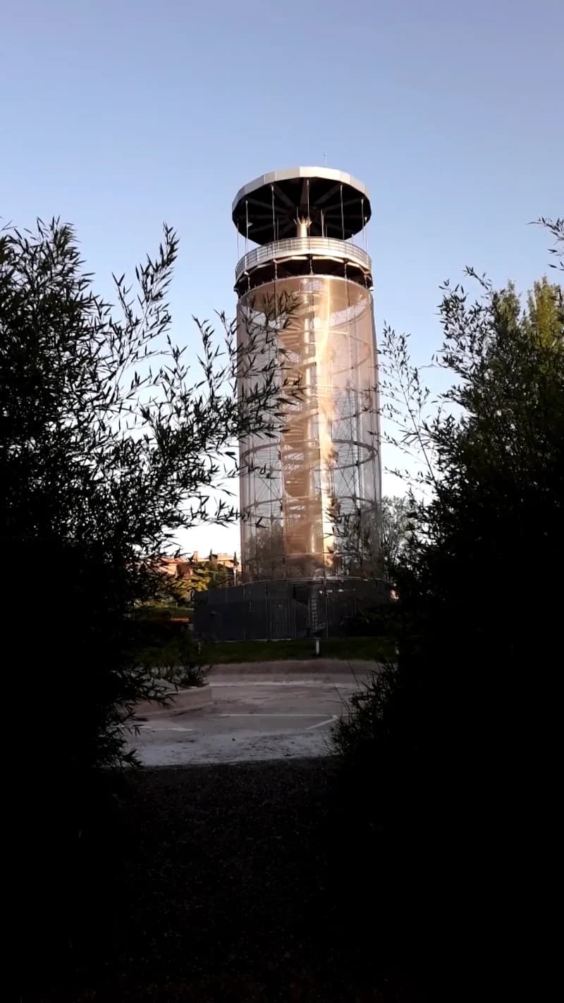 View of Parque Lineal in Rivas-Vaciamadrid, Madrid