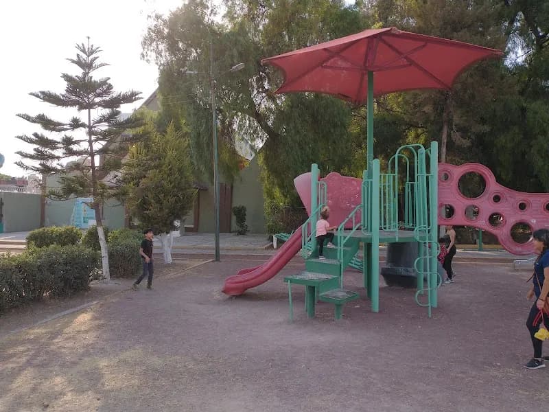 View of Parque “Miguel Ángel Granados” in Ecatepec, Edomex