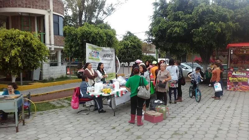 View of Parque “Miguel Ángel Granados” in Ecatepec, Edomex