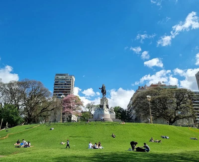 View of Parque Mitre in Ezpeleta, BA