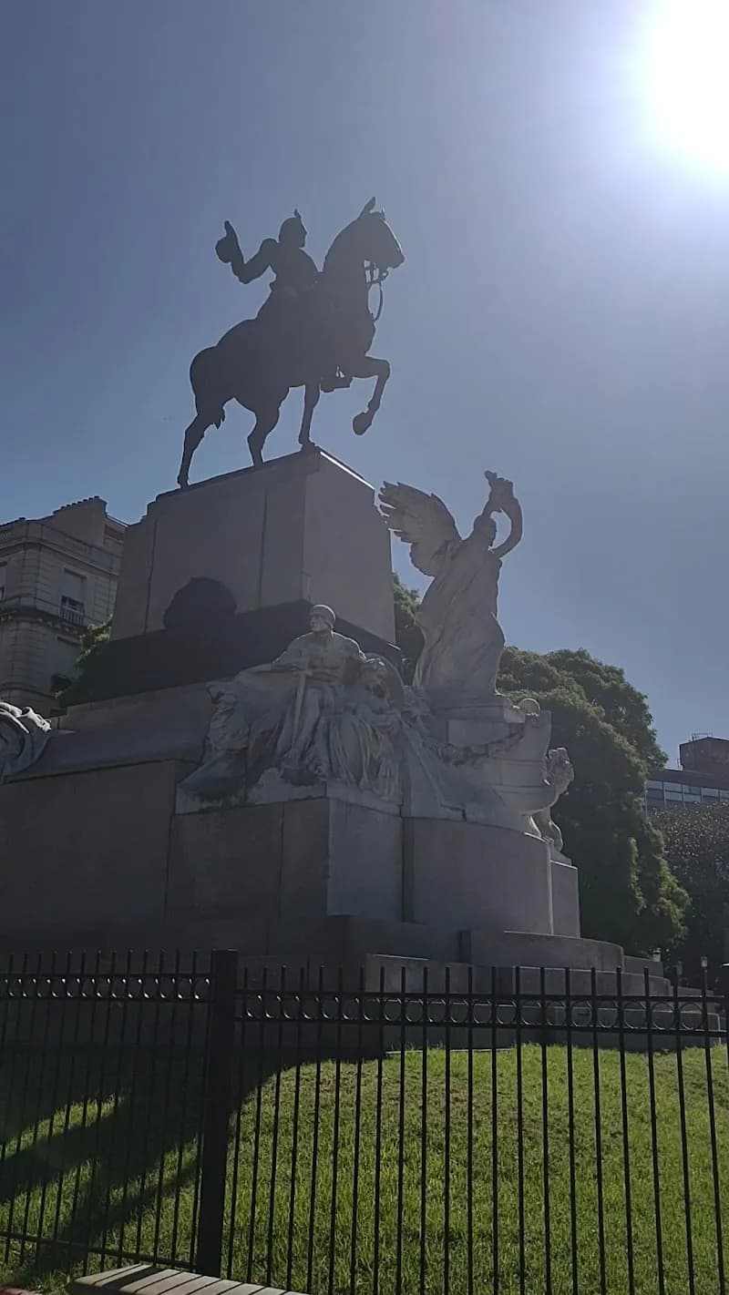 View of Parque Mitre in Vicente López, BA
