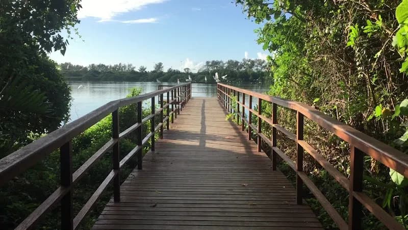 View of Parque Natural Municipal da Barra da Tijuca in Barra da Tijuca, RJ