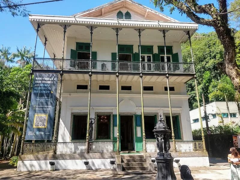 View of Parque Natural Municipal da Cidade in Jacarepaguá, RJ