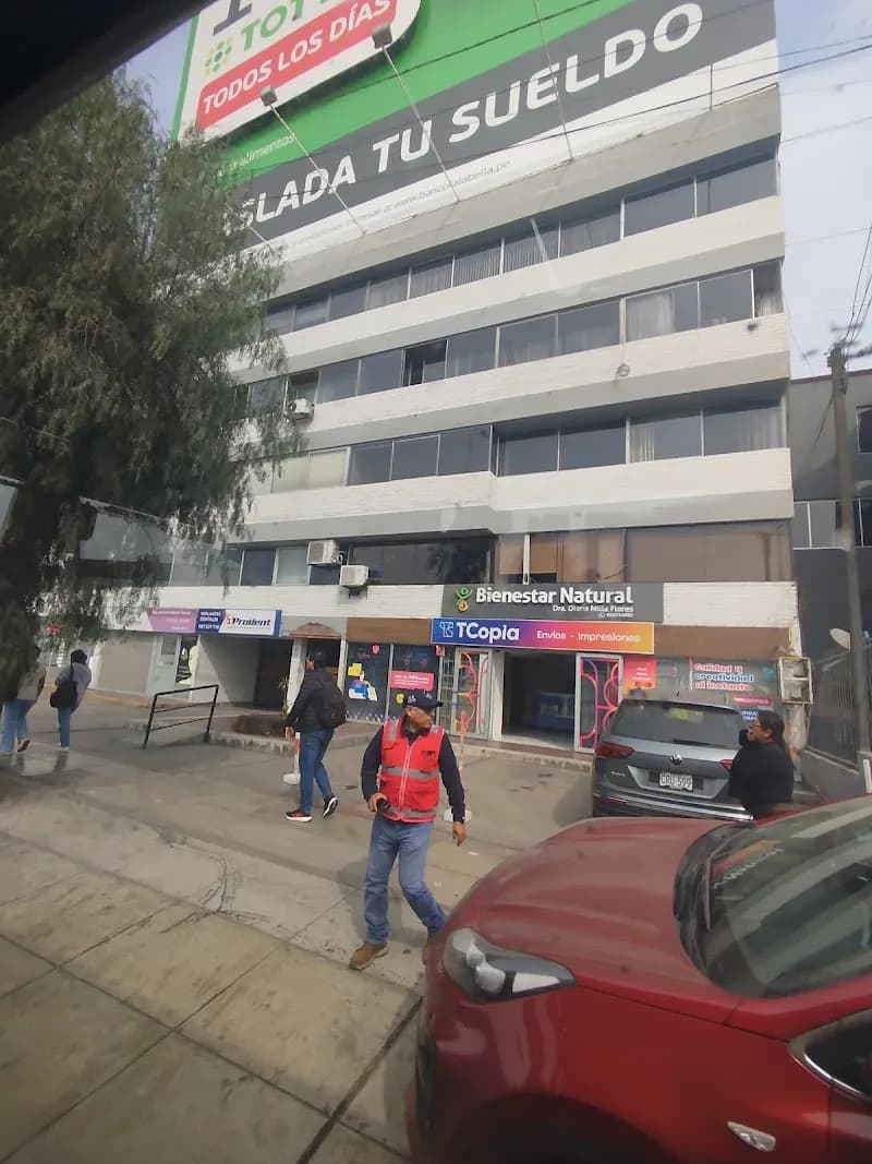 View of Parque Naturista in San Borja, Lima