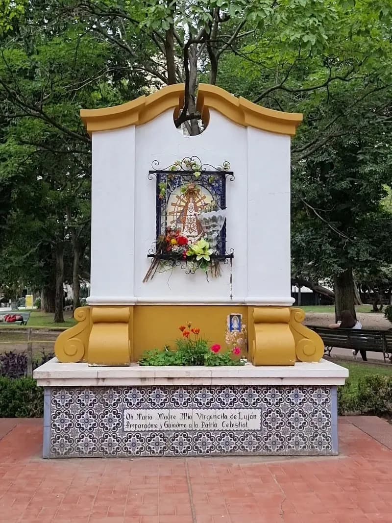 View of Parque Rivadavia in Flores, BA