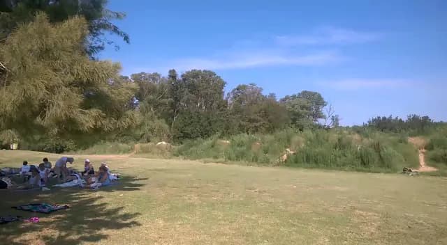 View of Parque San Martín in San Martín, BA