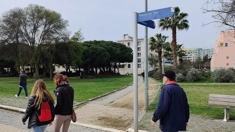 View of Parque Tejo in Parque das Nações, Lisbon