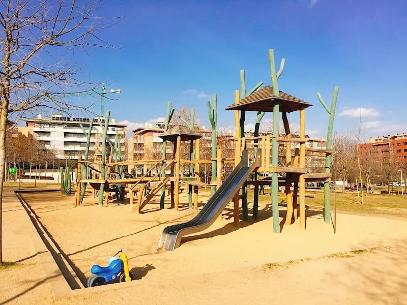 View of Parque Toboganes Can Mates in Sant Cugat del Vallès, CT