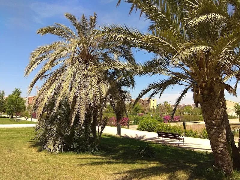 Parque urbano de Malilla park in Manises, V