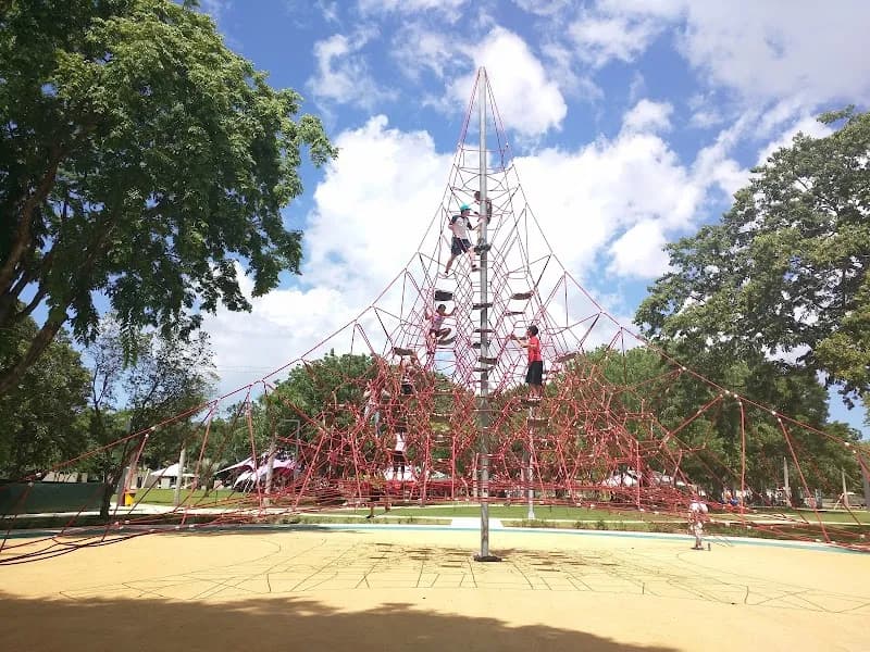 View of Parque Verde Montaña in San Lorenzo, PR